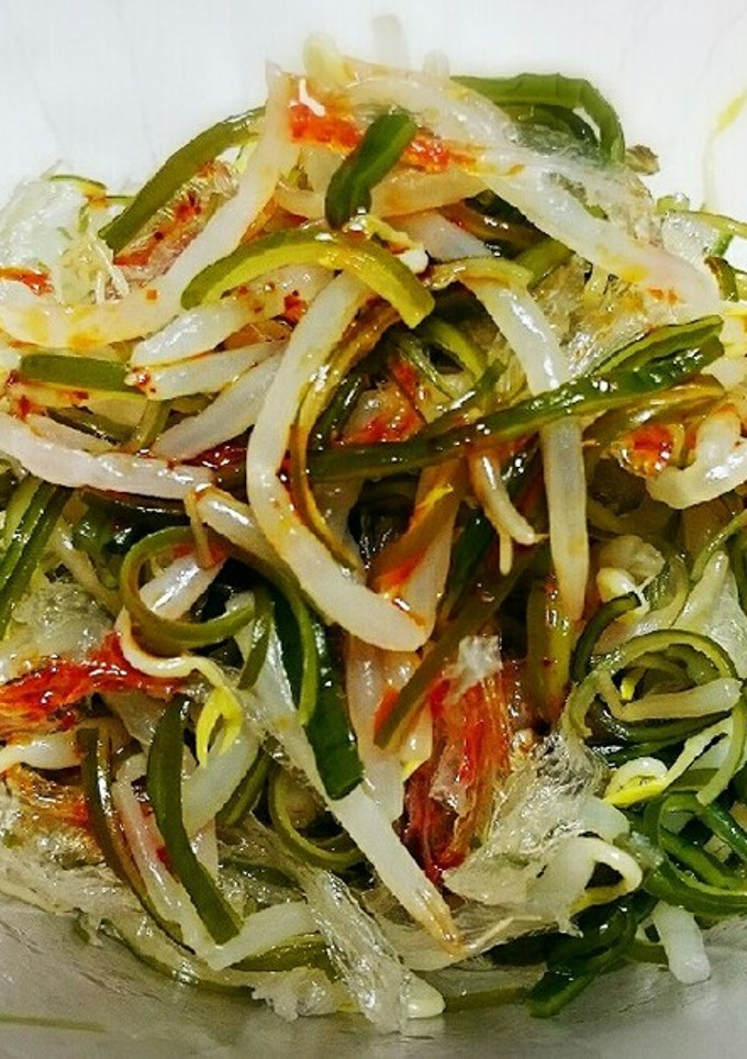 糸かんてんともやしの和え物-レシピのメイン写真