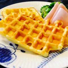 ベルギーワッフル-レシピのメイン写真