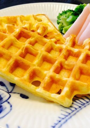 ベルギーワッフル-レシピのメイン写真