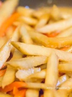 味噌キンピラゴボウ-レシピのメイン写真