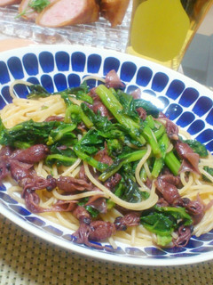 春パスタ☆ホタルイカと菜の花のパスタ-レシピのメイン写真