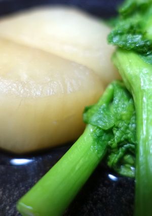 菜の花と大根の煮物！出汁が効いた優しい味-レシピのメイン写真