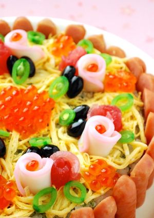 型が無くてもOK！簡単ひな祭りちらし寿司-レシピのメイン写真