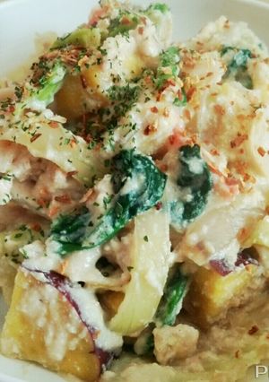 おからとたっぷり野菜の豆乳クリーム煮-レシピのメイン写真