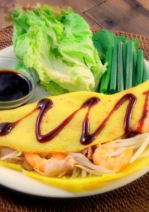 ベトナム風お好み焼き✾バインセオ-レシピのメイン写真