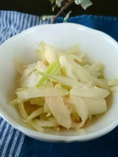 セロリ嫌い克服☆醤油マヨで和えるサラダ★-レシピのメイン写真