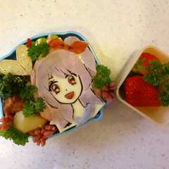 รูปของ アイカツ❗️の大空あかりのキャラ弁❤️