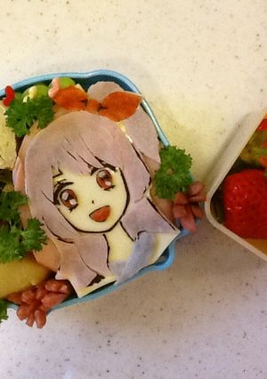 アイカツ❗️の大空あかりのキャラ弁❤️-レシピのメイン写真