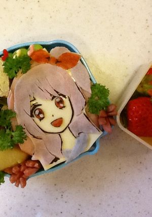 アイカツ❗️の大空あかりのキャラ弁❤️-レシピのメイン写真