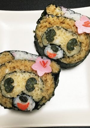 飾り巻き寿司★館林のぽんちゃん-レシピのメイン写真