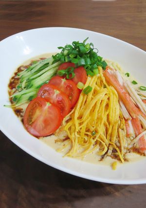 豆乳と黒酢でまろやか冷し中華-レシピのメイン写真