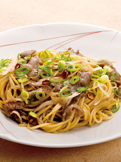 牛ごぼうの和風パスタ-レシピのメイン写真