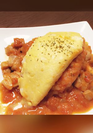 なんちゃってオムライス＊カフェご飯-レシピのメイン写真