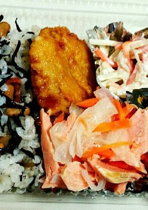 惣菜で簡単❗ひじき煮ごはん弁当-レシピのメイン写真