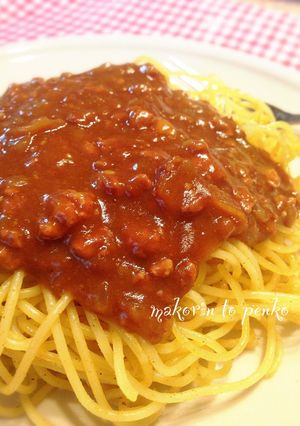 絶品！残ったカレーで焼きカレーパスタ-レシピのメイン写真