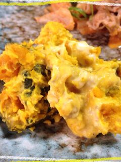 煮物リメイク❢かぼちゃサラダ-レシピのメイン写真