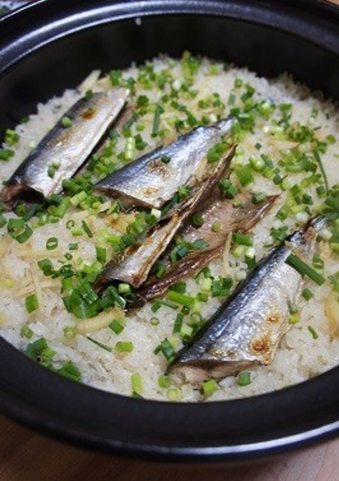 さんまの炊き込みご飯-レシピのメイン写真