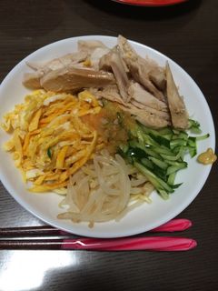 バンバンジー風冷やし中華-レシピのメイン写真