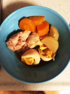 大根と鶏肉の煮物(めんつゆで!)-レシピのメイン写真