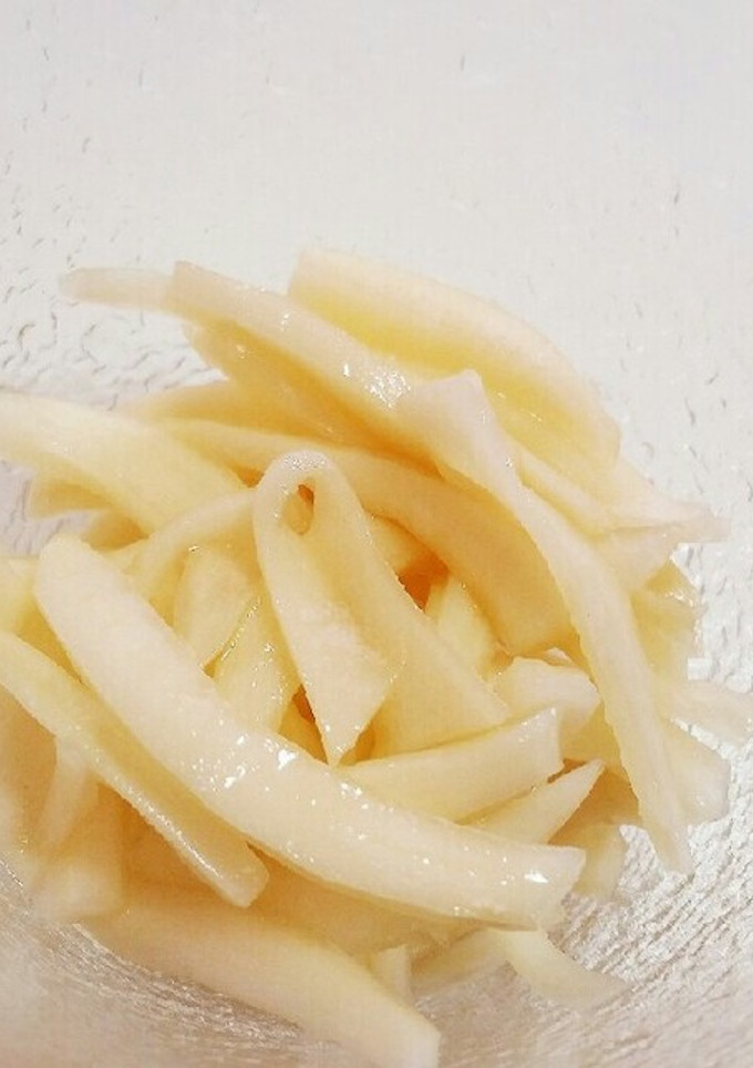 捨てずに食べよう♪かぶの皮で浅漬け-レシピのメイン写真