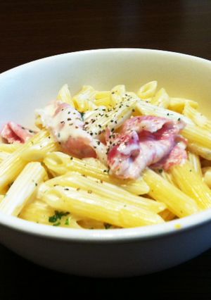 おなべひとつで 生ハムクリームペンネ-レシピのメイン写真