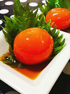 とろける食感♪冷凍卵黄の黄金漬け☆-レシピのメイン写真