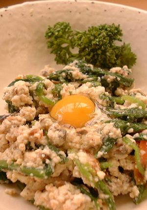 いわしのお月見豆腐-レシピのメイン写真