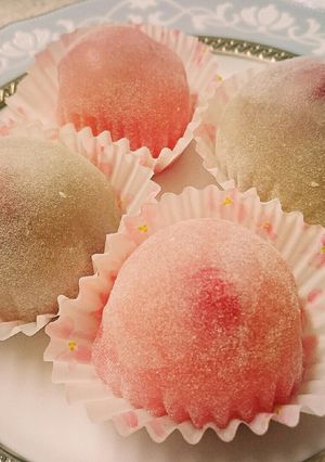 レンジde簡単翌日もやわもちいちご大福-レシピのメイン写真