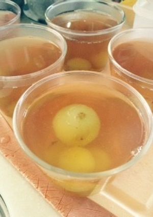 ぶどうゼリー（クリスタルゼラチン使用）-レシピのメイン写真