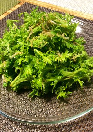 わさび菜とじゃこのサラダ-レシピのメイン写真