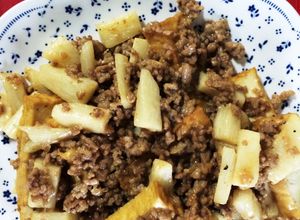 厚揚げと長芋のコクうま味噌マヨ炒め-レシピのメイン写真
