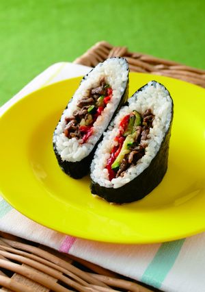 おにぎらず！ビビンバ風おにぎり-レシピのメイン写真