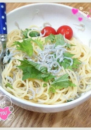 ちりめんじゃこ簡単♥︎和風パスタ-レシピのメイン写真