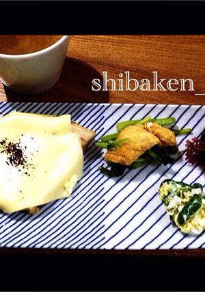 カジキマグロとろけるチーズ焼きゆかり乗せ-レシピのメイン写真