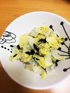 超簡単♡白菜の海苔和え-レシピのメイン写真