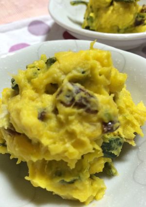 カボチャのサラダ、シナモン風味^_^-レシピのメイン写真