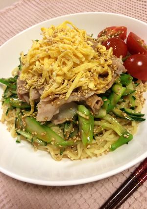 夏だ！満腹！ごま冷やし-レシピのメイン写真