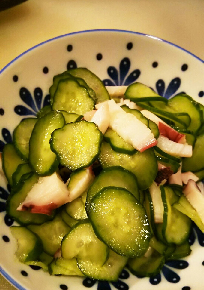 きゅうりとタコの酢の物-レシピのメイン写真