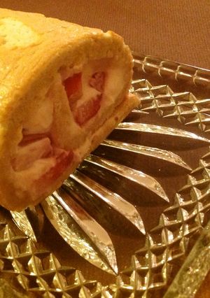 さっぱりクリームのロールケーキ✨-レシピのメイン写真