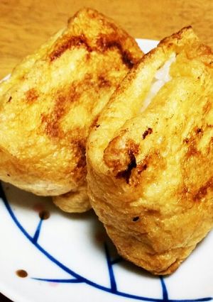 〇●焼き油揚げおにぎり●〇-レシピのメイン写真