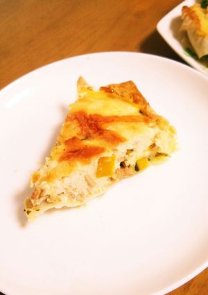 春巻きの皮と豆腐で！簡単キッシュ♡-レシピのメイン写真
