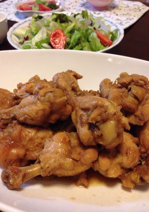 手羽元のさっぱり煮-レシピのメイン写真