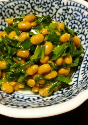 ニラ 納豆-レシピのメイン写真