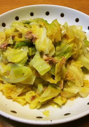キャベツとツナのカレー蒸し-レシピのメイン写真