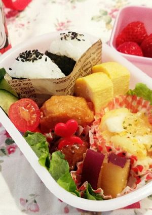 幼稚園☆おにぎりのお弁当♡遠足行楽にも♬-レシピのメイン写真