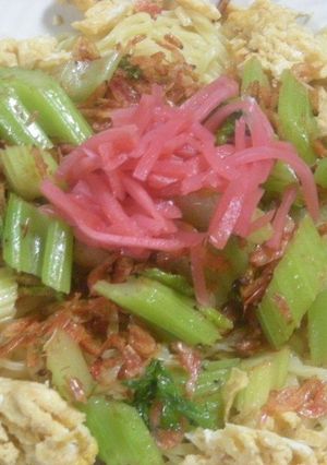 冷やし中華に桜エビ-レシピのメイン写真