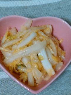 ピリ辛コク旨!白菜もりもりサラダ♪-レシピのメイン写真