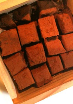 HBで竹○ウィスキー入り生チョコ-レシピのメイン写真
