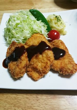 鶏むね肉の柔らかしっとりチキンカツ☆-レシピのメイン写真