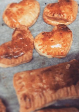 バレンタイン冷凍パイシートでアップルパイ-レシピのメイン写真